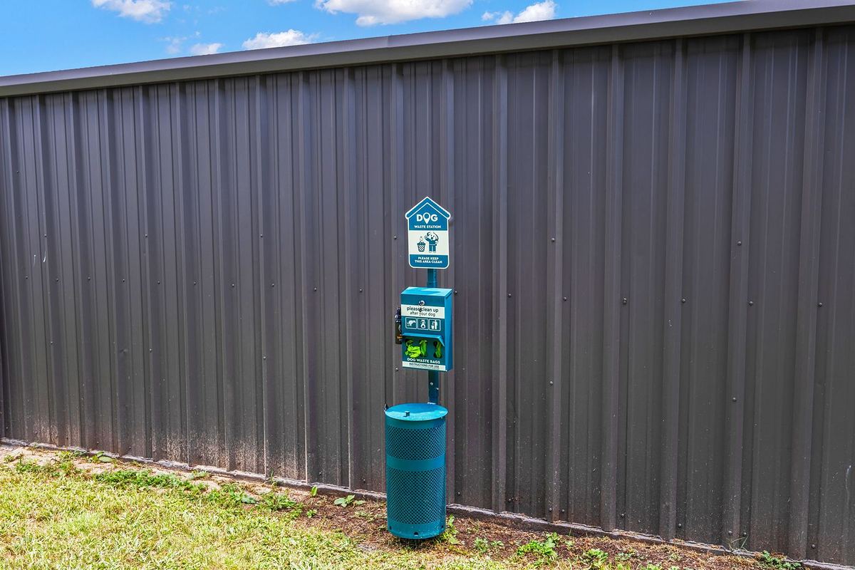 On-site pet waste station